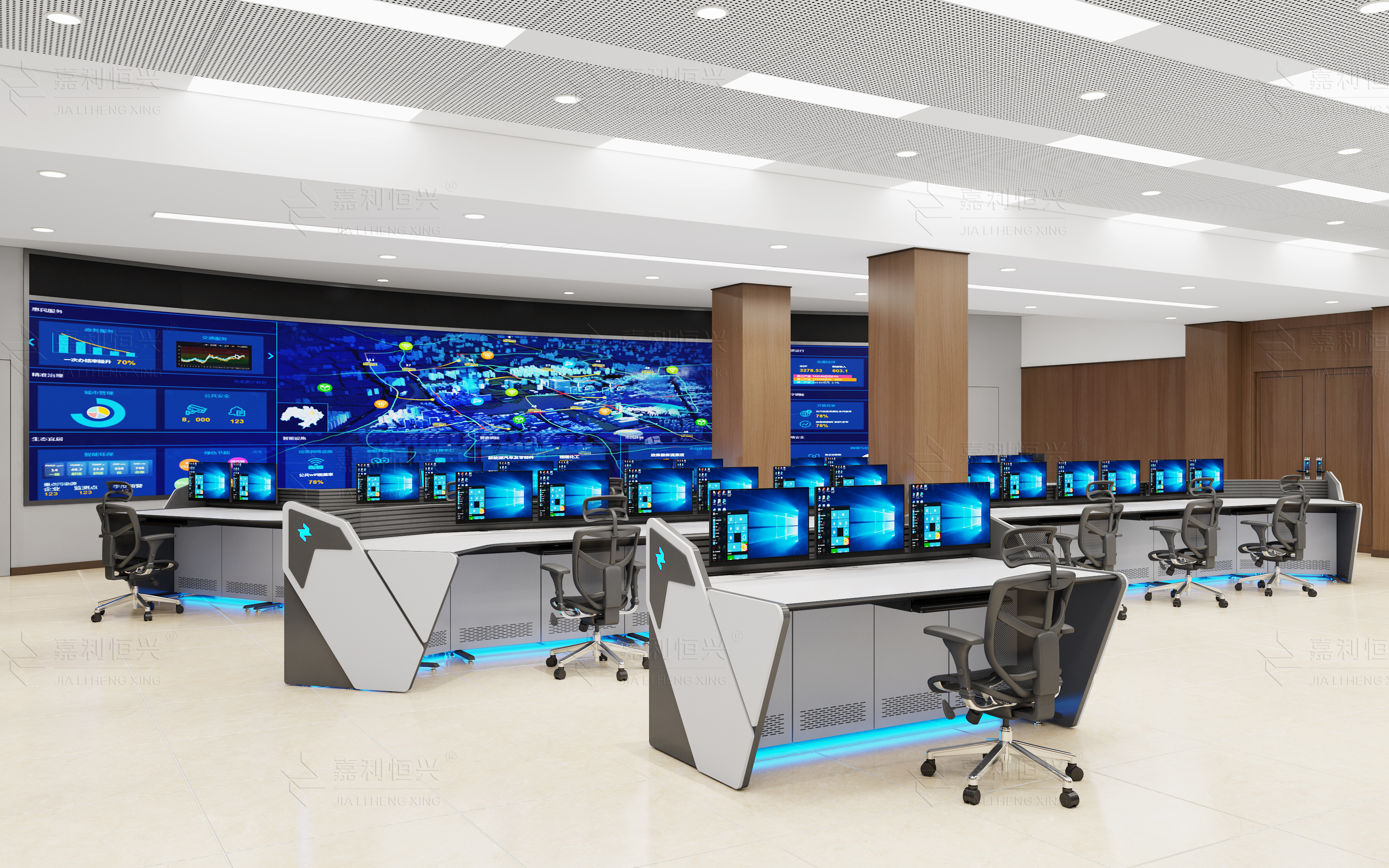 某市地铁全网监控中心控制台升级工程